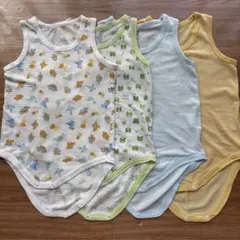 男の子　ロンパース肌着　90㎝　４点セット