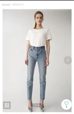 MOUSSY スキニーデニム