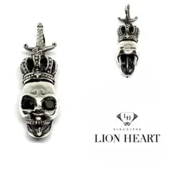 ✨美品✨A&G × LION HEART クラシックスカル オーバル SV925