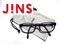 ブルーライト カットメガネ 子供用 JINS 美品 / パソコン用メガネ