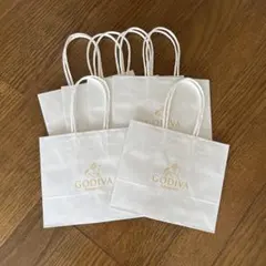 GODIVAショップ袋　6枚