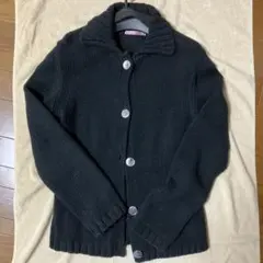 Paul Smith Women ブラックカーディガン　レディースMサイズ