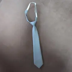 子供用グレーの調整可能なネクタイ
