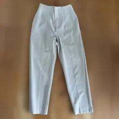 レディース　ハイウエスト ストレートパンツ