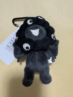 【新品タグ付き】黒ミャクミャク 立ち カラビナ　大阪万博