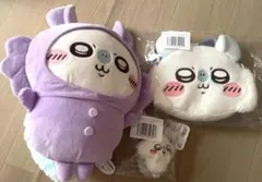 ちいかわくじ モモンガだらけくじ Ｄ賞 おかおショルダーバッグ、E賞褒めろッ