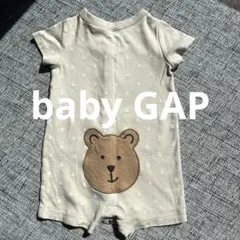 baby GAP ギャップ　ベビー　ロンパース　くま　半袖　6-12Ｍ