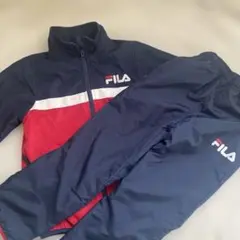 FILA ネイビー/レッド ジャケット上下セット
