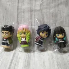 鬼滅の刃　ソフビィ４種