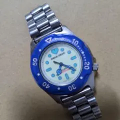 稼働品.AQUA GEAR アナログクォーツ腕時計、男女共用