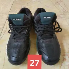 YONEX 27cm.エクリプション. ブラック/グリーン