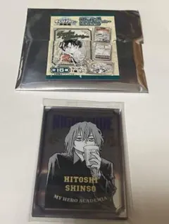 ヒロアカ原画展 パプミラー風アクリルステッカーコレクション 心操人使