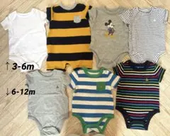 ボディースーツ　ロンパーツ　半袖　70cm〜80cm babygap