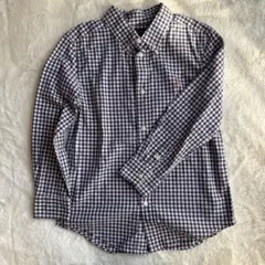 Ralph Lauren チェック柄 長袖シャツ 120