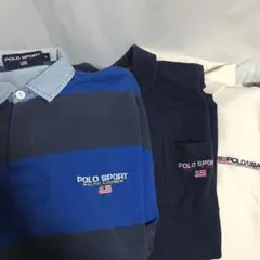 3点売り POLO SPORT POLO JEANS ラガーシャツ ポロシャツ