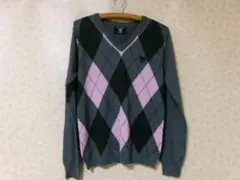 104916 COMMECA　COMMUNE Ｖネックセーター　サイズMのサムネイル