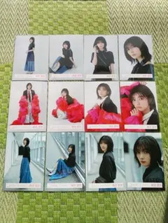 櫻坂46 藤吉夏鈴 生写真startoverMVジャケ歌唱衣装のコンプ
