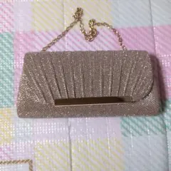 【新品未使用品】プリーツクラッチバッグ　結婚式