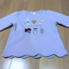 メゾピアノ　アリス　長袖カットソー　ロンT　120cm