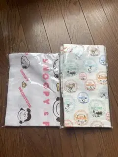 スヌーピー ランチバッグ 手ぬぐい　新品未使用