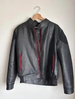 ブラックレザージャケット FCollection