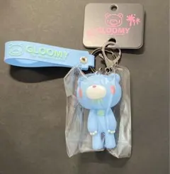 【新品】グルーミー フィギュア付きキーリング COTTON BLUE ブルー