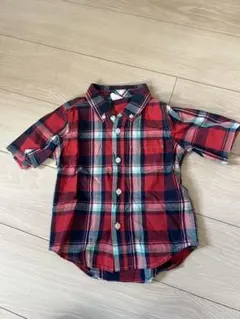 GAP チェック　シャツ