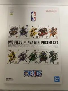 BASE SHOP】ONE PIECE×NBA MINI POSTER SET - メルカリ
