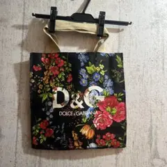 ⭐︎最終お値下❗️D&G フラワープリント トートバッグノベルティ