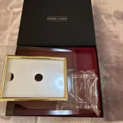 【未使用品】ICHIJO x LIONS フォトフレーム ガラス製