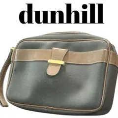 dunhill　ダンヒル　 クラッチバッグ　セカンドバッグ　レザー　PVC