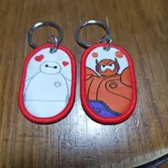 ベイマックス 　タグキーホルダー　セリア