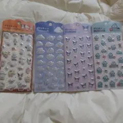 正規品　サンリオ ぷくっとシール ハンギョドン クロミ 4枚