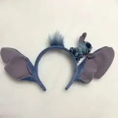 スティッチ 耳付きカチューシャ ぬいぐるみ付き