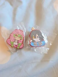 鬼滅の刃　ばんちょうこう　ヘアクリップ　おばみつ　伊黒　甘露寺