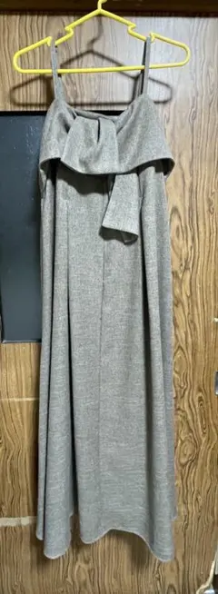 フロントリボンキャミワンピース mysty woman