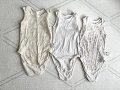 UNIQLO 夏用肌着コットンメッシュインナー　80サイズ　3枚セット