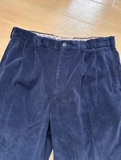 未使用に近い　ブルックスブラザーズ　エリオット　コーデュロイ　ツータックパンツ