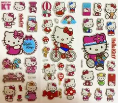 ハローキティ　ぷくぷくシール　ぷっくりシール　平成レトロ　平成女児