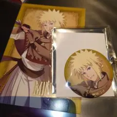 NARUTO　ナルト疾風伝　缶バッジ　ミナト