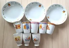 くまのプーさん【お皿&カップのセット】