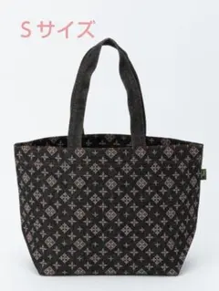 【匿名発送】 Daily russet モノグラムデニムバッグＳ ＢＫ×ＰＫ