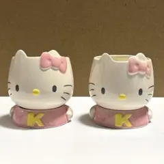 ハローキティ　サンリオ　コーヒーカップ　マグカップ　昭和レトロ　2個セット