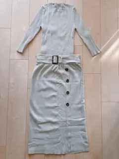 JUSGLITTY ニットワンピース セットアップ サイズ2