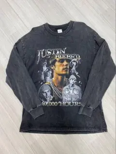 Justin Bieber プリントTロンT - メルカリ