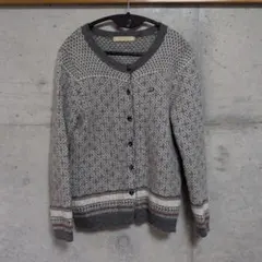 CROCODILE グレー カーディガン Mサイズ