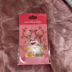 東京ディズニーリゾート ペアキーチェーン　ミスバニー　とんすけ
