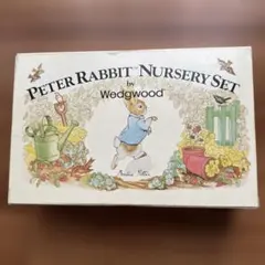 【新品未使用】WEDGWOOD ピーターラビット NURSERY SET 旧刻印