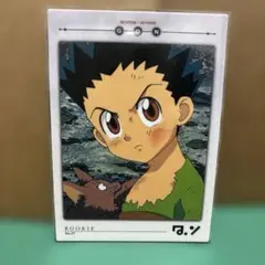 2025年最新】HUNTER×HUNTERカードダスマスターズ初版ゴンカード