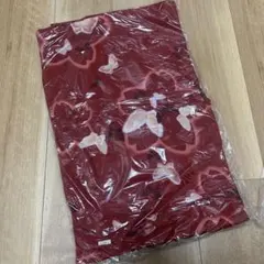 赤 蝶模様 浴衣 クリーニング済み